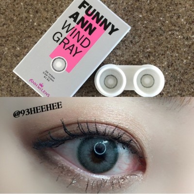 Funny Ann Wine Gray(月拋)